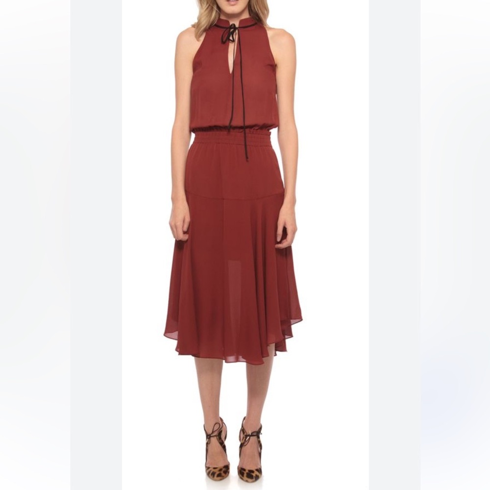 A.L.C. Lewis Silk Chiffon Dress